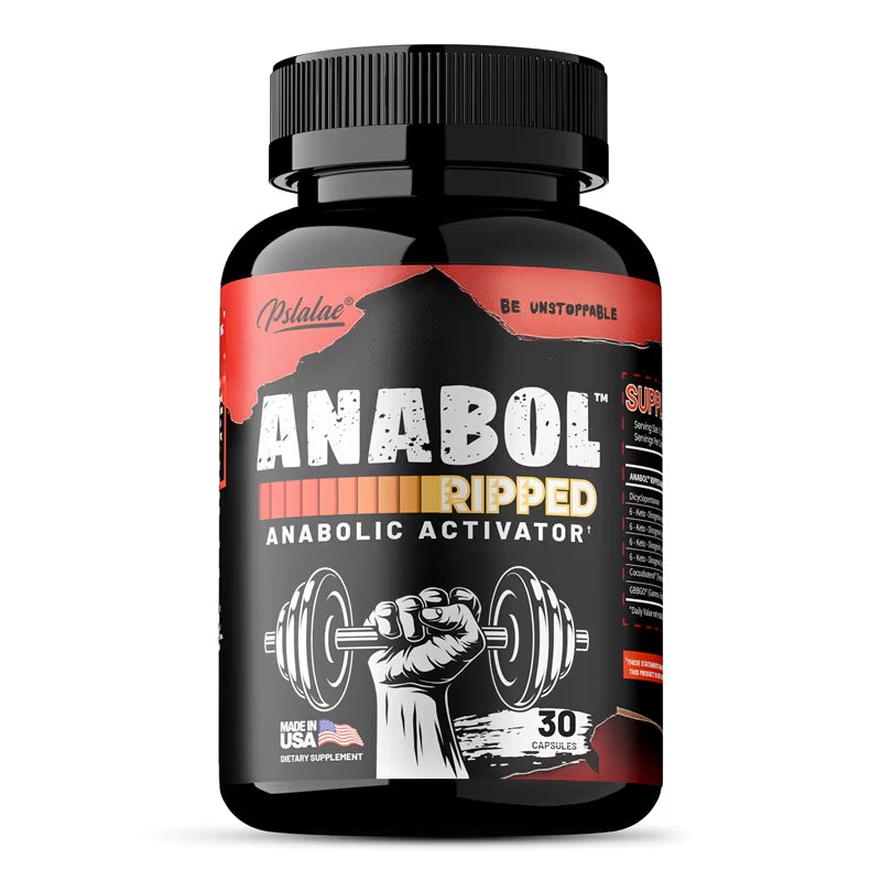 Anabol Ripped Anabolic Muscle Builder - Increase Abdominal Muscle Mass, Promotes Faster Muscle Growth, Recovery and Strength