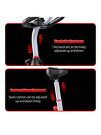 Indoor Exercise Bike for Home Use with Adjustable Height, Suitable for the Whole Family. This Is an Exercise Bike for Indoor Gym, Equipped with a Mobile Phone/Ipad Holder. It Is a Multi-Functional Smart Electronic Watch.