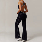 Women One-Piece Yoga Jumpsuit Gym Fitness Sports Bodysuits Workout Overalls High Elastic Cycling Bodysuit Sportswear Gym Clothes