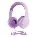 926B-W On-Ear Headphones with Microphone with 1.45M-Tangle-Free Nylon Line Type C Plug Foldable Portable Wired Headphone