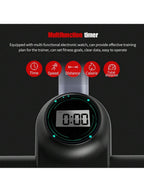 Indoor Exercise Bike for Home Use with Adjustable Height, Suitable for the Whole Family. This Is an Exercise Bike for Indoor Gym, Equipped with a Mobile Phone/Ipad Holder. It Is a Multi-Functional Smart Electronic Watch.